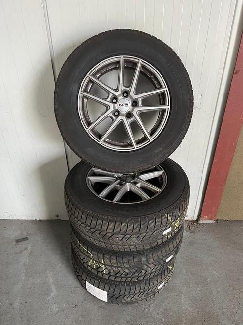 Audi Q5 Pirelli 235/65/17 5x112 Winterbanden, Auto-onderdelen, Banden en Velgen, Banden en Velgen, Winterbanden, 17 inch, 235 mm