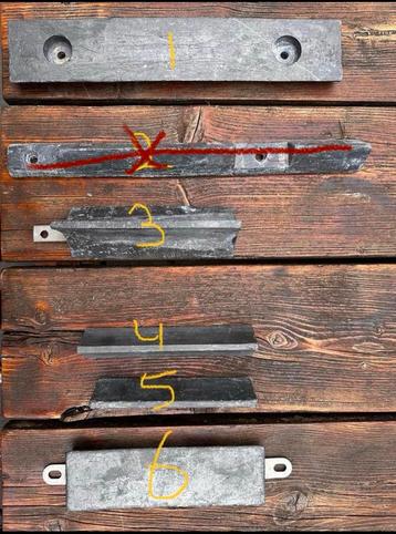 Duiklood V-lood of voor Backplate beschikbaar voor biedingen