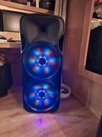 Fenton FT215LED Speaker - Krachtige Party Speaker, Gebruikt, 120 watt of meer, Front, Rear of Stereo speakers, Ophalen