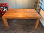 Eettafel teak, Huis en Inrichting, Tafels | Eettafels, Ophalen, Teakhout, 200 cm of meer, 50 tot 100 cm