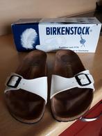 Birkenstock sandalen, Kleding | Dames, Schoenen, Sandalen of Muiltjes, Ophalen of Verzenden, Wit, Zo goed als nieuw