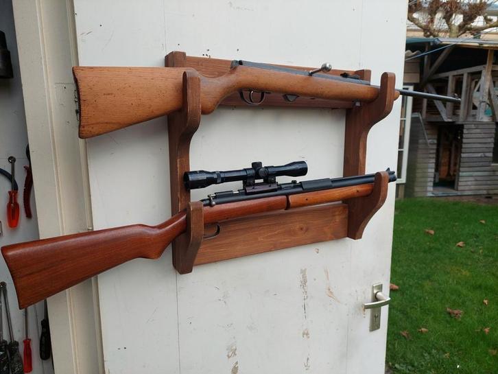 Rek voor 2 geweren, Verzamelen, Militaria | Algemeen, Nederland, Ophalen of Verzenden