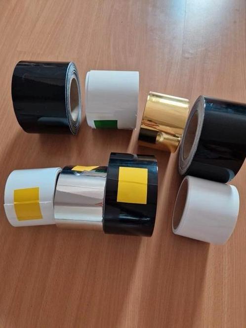 Pakket smalle rollen statische raamfolie voor de plotter, Hobby en Vrije tijd, Knutselen, Nieuw, Materiaal, Ophalen of Verzenden