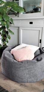 Ik heb een mooie grijze rib zitzak, Ophalen, Zo goed als nieuw, Grijs