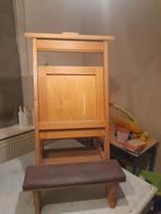 Bidstoel, Antiek en Kunst, Antiek | Meubels | Stoelen en Banken, Ophalen