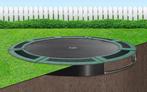 Ingraaf Trampoline Flatground Capital Play Groen 305 cm  340, Ophalen of Verzenden, Nieuw