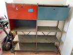 Gispen 663 Wim Rietveld stelling kast gedemonteerd, Ophalen of Verzenden, Gebruikt