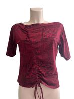 Cora Kemperman shirt S, Ophalen of Verzenden, Korte mouw, Maat 36 (S), Rood