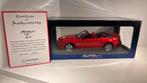Ford mustang gt convertible red autoart 1.18, Hobby en Vrije tijd, Modelauto's | 1:18, Ophalen of Verzenden, Autoart, A, A