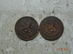 Centen 1902 a en b, Ophalen of Verzenden, Koningin Wilhelmina, 1 cent, Setje