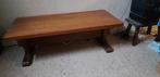 salontafel tafel 120 cm x 60 cm . Hoogte is 43 cm., Huis en Inrichting, Tafels | Salontafels, Gebruikt, 100 tot 150 cm, Eikenhout