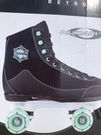 Nijdam Rolschaatsen maat 39 Retro  zwart/mint / Assendelft, Ophalen of Verzenden, Gebruikt, Kinderen