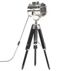 Vloerlamp kamerlamp tripod driepoot hout GRATIS VERZENDEN!, Huis en Inrichting, Lampen | Vloerlampen, Verzenden, Nieuw, Glas, Minder dan 100 cm