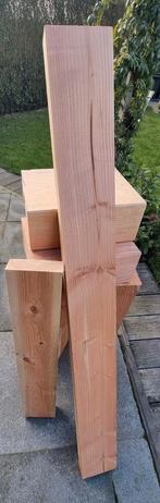 Douglas stophout nieuwe blokken. Tuinhout, Ophalen, Nieuw