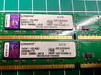 Kingston Ram 2x 4GB, Computers en Software, RAM geheugen, Ophalen of Verzenden, Zo goed als nieuw, DDR3, Desktop