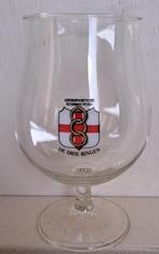 De Drie Ringen Bierglas op voet type bolleke, Ophalen of Verzenden, Zo goed als nieuw, Glas of Glazen, Overige merken