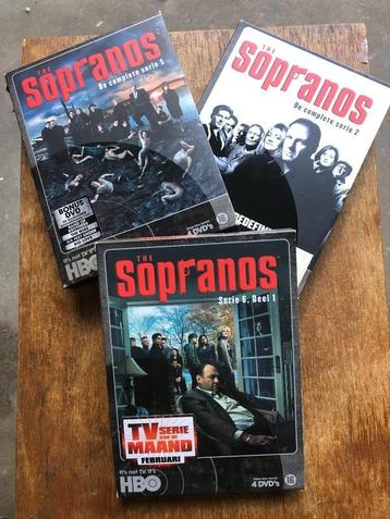 Sopranos serie COMPLEET deel 1 t.m.6 DVD-boxen beschikbaar voor biedingen