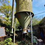 3 tons brokken silo, Ophalen