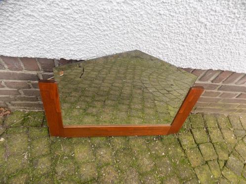 Spiegel brocante Amsterdamse school haagse school, Huis en Inrichting, Woonaccessoires | Spiegels, Gebruikt, Minder dan 100 cm