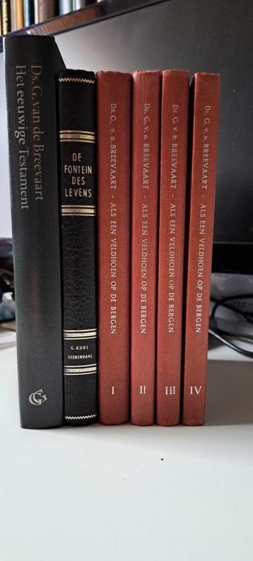 Preekboeken ds. G. v.d. Breevaart beschikbaar voor biedingen