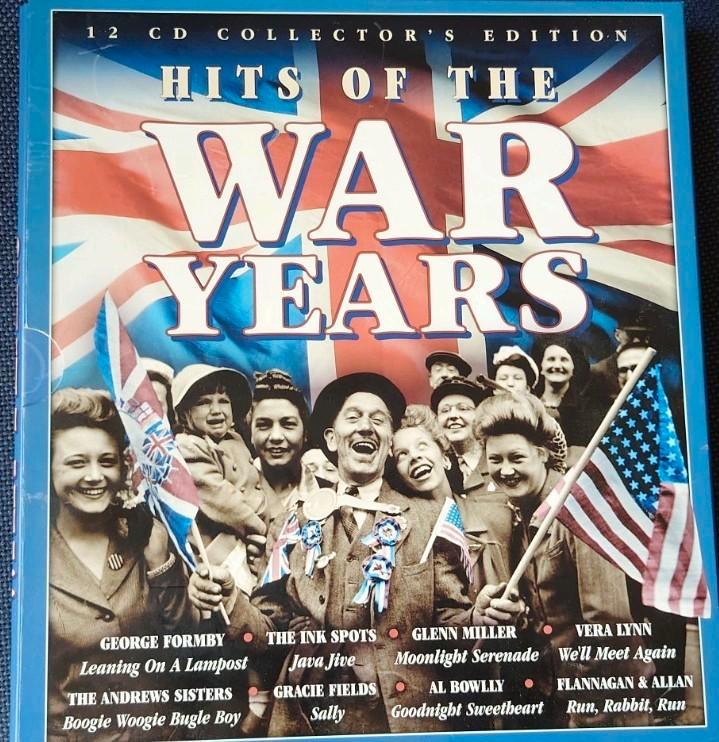 Hits of the WAR YEARS CD 12 st  Collector's edition ( WWII ), Cd's en Dvd's, Cd's | Overige Cd's, Zo goed als nieuw, Boxset, Verzenden