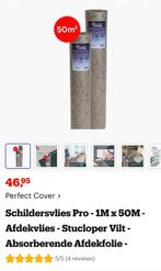 Schildersvlies ter bescherming van uw nieuwe vloerbedekking., Huis en Inrichting, Stoffering | Vloerbedekking, Ophalen, Beschermings tapijt