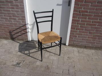 Vintage Chiavari Spinetto stoel / rieten zitting beschikbaar voor biedingen