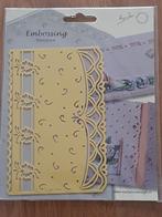 Te koop: Embossingmallen Romance met voorbeeldboekje., Ophalen of Verzenden, Nieuw, Overige thema's, Pons of Mal