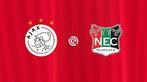 Tickets Ajax - NEC Nijmegen te koop!, Tickets en Kaartjes, Drie personen of meer, Februari