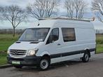 MERCEDES-BENZ SPRINTER 314 l3h2 dubbelcabine ac, Auto's, Gebruikt, Euro 6, 143 pk, 7 stoelen