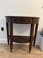 Houten Bijzettafel, Huis en Inrichting, Tafels | Sidetables, Ophalen, 50 tot 100 cm, Zo goed als nieuw, Overige vormen
