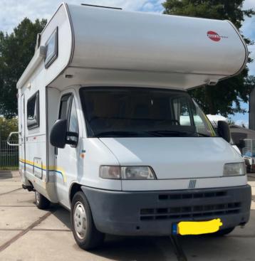 Burstner met fiat 2,8 diesel motor met dakairco Zeer netjes