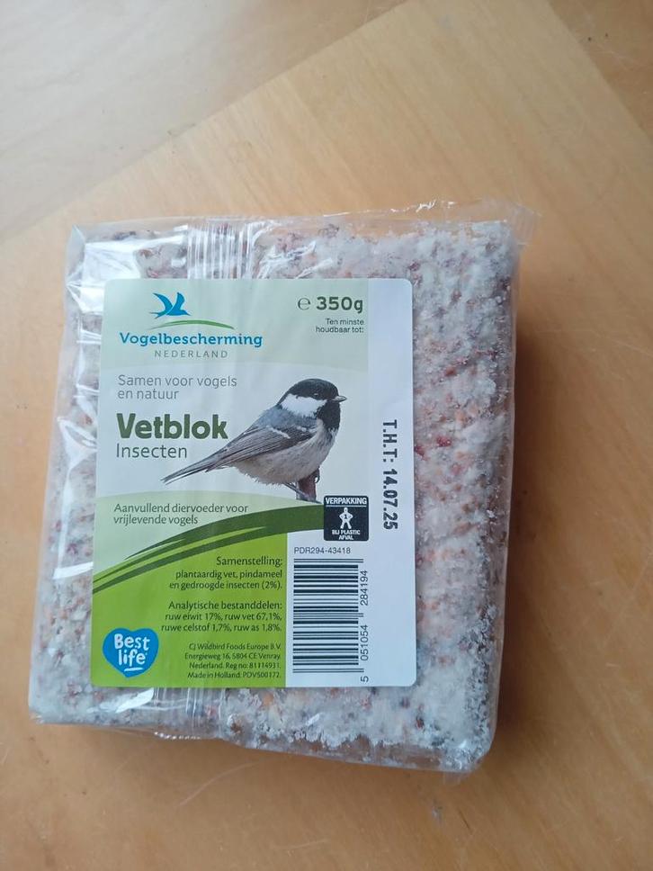 Vogel voer vetblokken, Tuin en Terras, Vogelhuisjes en Vogelbaden, Nieuw, Ophalen of Verzenden