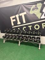 12-30kg dumbell set met rack Lifemaxx, Sport en Fitness, Fitnessmaterialen, Ophalen of Verzenden, Dumbbell