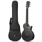 Enya Nova Go SP1 Thinline Elektro-Akoestische Gitaar Zwart, Ophalen of Verzenden, Nieuw, Western- of Steelstringgitaar, Met (piezo-)element
