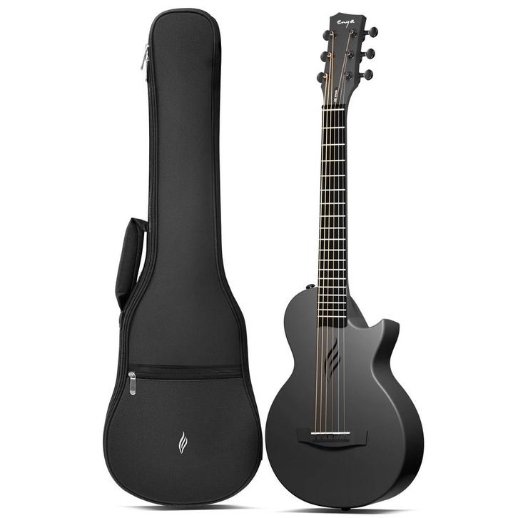 Enya Nova Go SP1 Thinline Elektro-Akoestische Gitaar Zwart, Muziek en Instrumenten, Snaarinstrumenten | Gitaren | Akoestisch, Nieuw