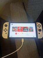 Nintendo Switch OLED Wit + Pro Controller + 3 Games | ZGAN, Spelcomputers en Games, Ophalen, Overige genres, 1 speler, Zo goed als nieuw