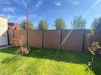 9,4 meter schutting Teak - Partij - Composiet schutting, Kunststof, 1 tot 2 meter, Vlotbrugweg 19a in Almere, Compoziet B.V.