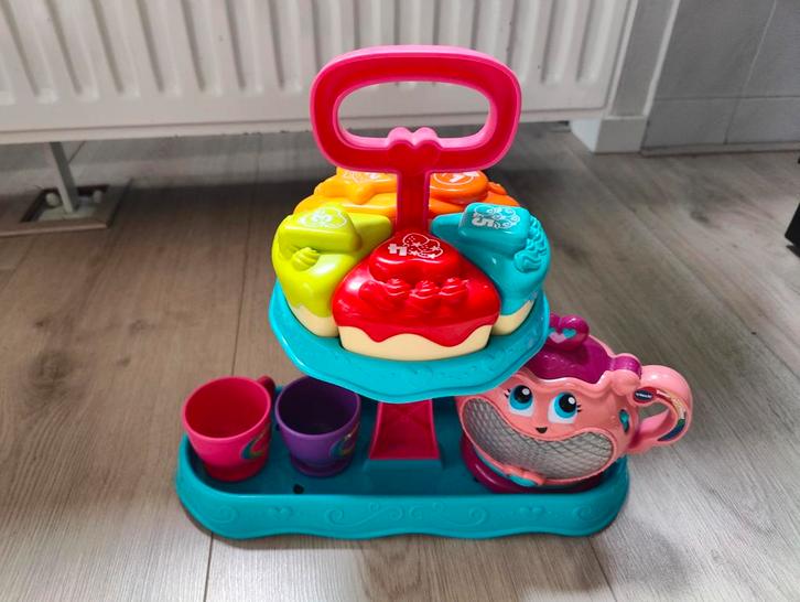 VTech Tante Jet Theeset - Interactief Speelgoed, Kinderen en Baby's, Speelgoed | Babyspeelgoed, Zo goed als nieuw, Overige typen