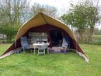 Comp Camp Valley vouwwagen bordeaux rood met ronde luifel, Caravans en Kamperen, Ophalen, Tot en met 2