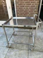 RVS Trolley / Serveerwagen te koop, Ophalen of Verzenden, Gebruikt