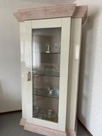 Woonkamer set van 4, Ophalen, Gebruikt, 50 tot 100 cm, Glas