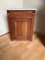 vintage nachtkastje, Huis en Inrichting, Slaapkamer | Nachtkastjes, Ophalen, Gebruikt, Minder dan 45 cm, Minder dan 55 cm