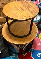 Leuke set salontafetjes, Ophalen, Minder dan 50 cm, Gebruikt, Rond
