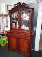 Antieke spiegel kast sectaire, Ophalen of Verzenden, Zo goed als nieuw