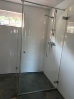 Glazen douchedeur en douchewand profielloos 1x2m, Huis en Inrichting, Ophalen, Gebruikt