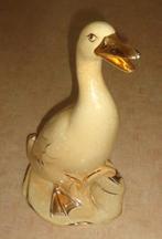 Gans beeld keramiek & gold plated – Vintage - Made in Italy, Antiek en Kunst, Ophalen of Verzenden