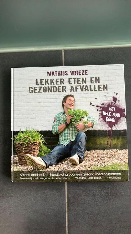 M. Vrieze - Lekker eten en gezonder afvallen, Boeken, Kookboeken, Zo goed als nieuw, Ophalen of Verzenden