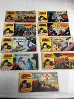 Akim Nieuwe Avonturen 9x SC 1e druk 1956-1959, Boeken, Gelezen, Ophalen of Verzenden, Hans Rudi Wäscher, Meerdere stripboeken