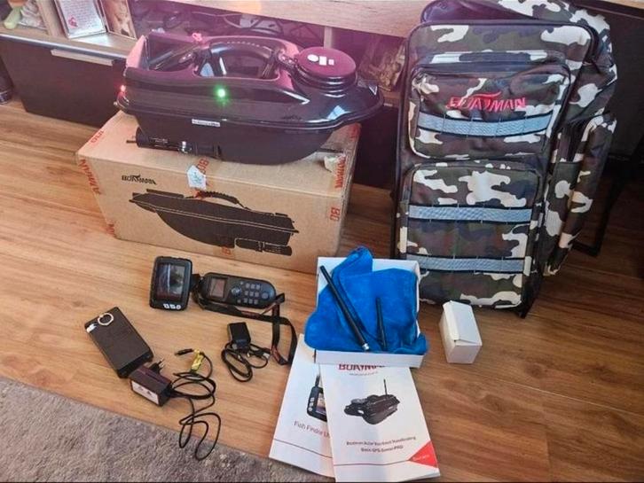 Boatman Actor Pro Voerboot Fishfinder en GPS, Watersport en Boten, Hengelsport | Karpervissen, Zo goed als nieuw, Overige typen